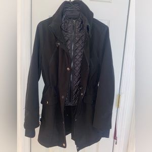 Rainproof Double black jacket